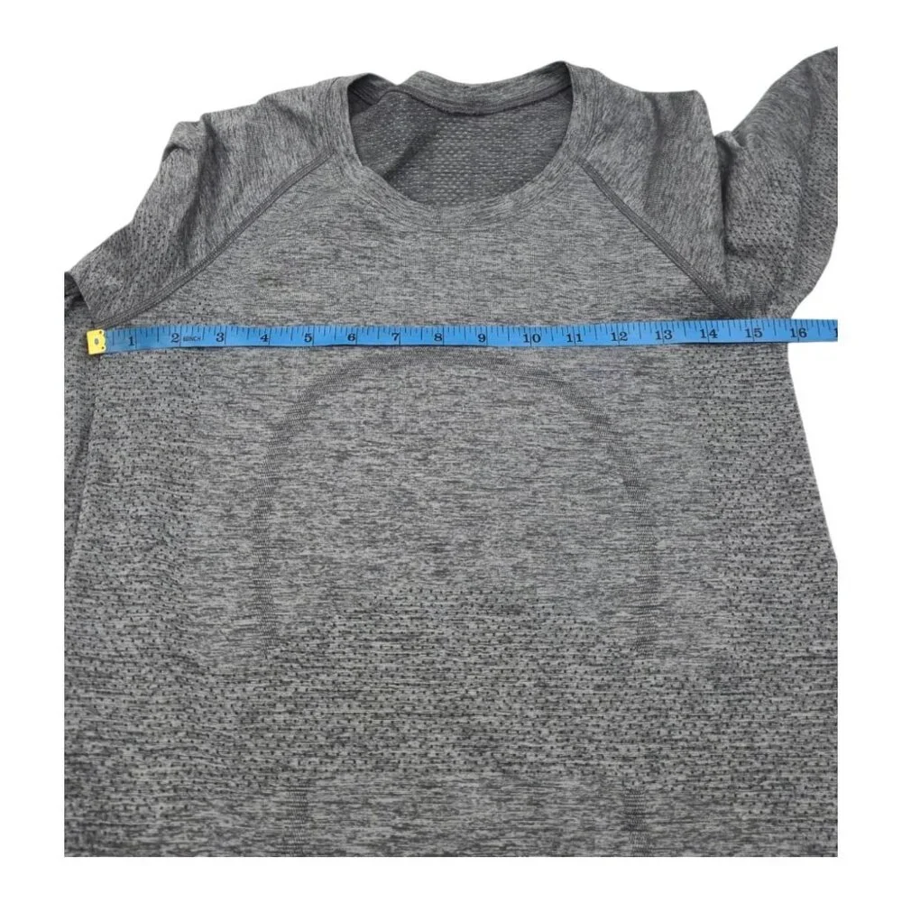 Lululemon Shirt Women 6 Swiftly Tech  Athleisure Running Gym Crossfit Gorpcore - Picture 4 of 6